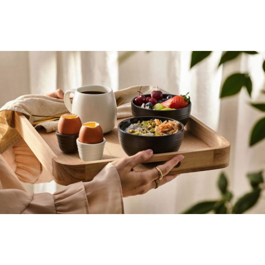 additioanl image for  Le Creuset Set Of 3 Serving Bowl S/Black 